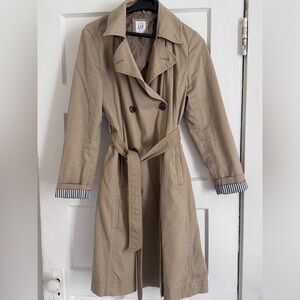 GAP cotton trench coat